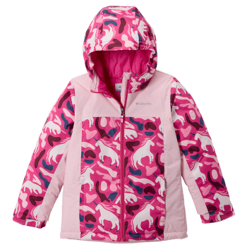 Bunda Columbia Horizon Ride™ IV Printed Jacket Pink Ice Uniflauge, Satin Pink 695
