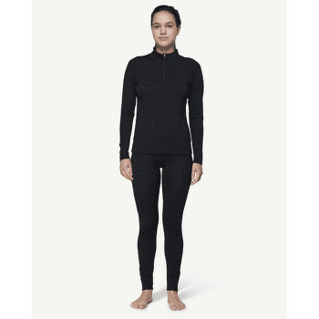 Triko dlouhý rukáv Devold Breeze Half Zip Neck Women 950A BLACK