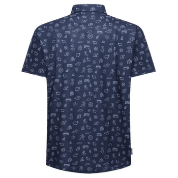 Košile krátký rukáv La Sportiva MOVE TECH SHIRT Night Sky/Chalk