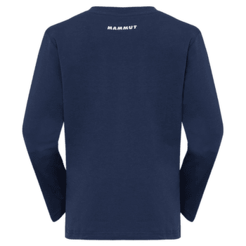 Triko dlouhý rukáv Mammut MAMMUT CORE LONGSLEEVE KIDS LOGO marine 5118