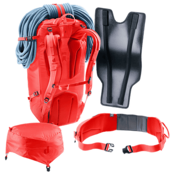 Batoh deuter Guide 42+6 SL poppy-crimson