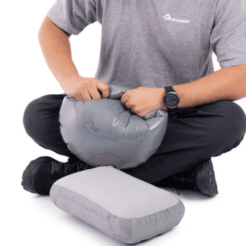 Polštář Sea to Summit Aeros Down Pillow Regular Neutral Grey