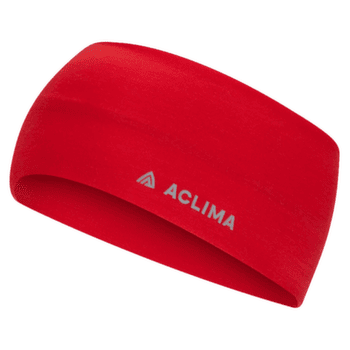 Čelenka Aclima LightWool Headband Barbados Cherry