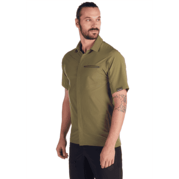 Košile krátký rukáv Mammut Crashiano Shirt Men Olive 4072