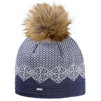 Čepice Kama Knitted Merino beanie A152 108 navy