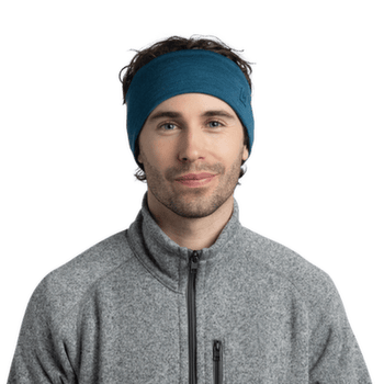 Čelenka Buff MERINO WIDE HEADBAND SOLID SOLID SIENNA