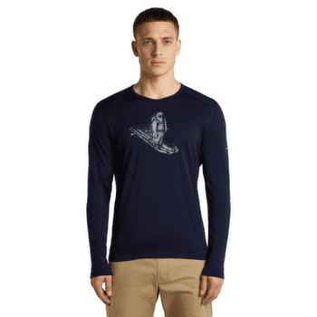 Triko dlouhý rukáv Icebreaker Merino 200 Oasis LS Crewe Men DK LODEN