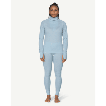 Triko dlouhý rukáv Devold Expedition Zip Neck Woman 950 BLACK