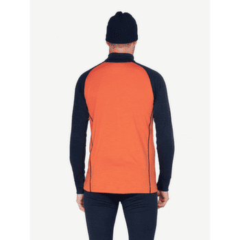 Triko dlouhý rukáv Devold Duo Active Merino 205 Z. Neck Man 087A BRICK