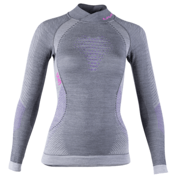 Triko dlouhý rukáv UYN Fusyon UW Shirt LS Turtleneck Women Anthracite/Purple/Pink
