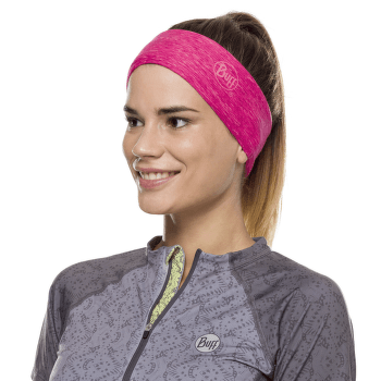 Šátek Buff COOLNET UV+ FLASH PINK HTR GRAPHITE HTR