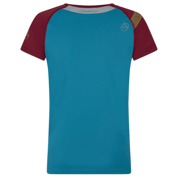 Triko krátký rukáv La Sportiva Move T-Shirt Women Topaz/Red Plum