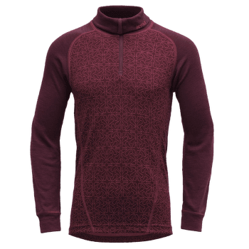 Triko dlouhý rukáv Devold Duo Active Junior Zip Neck PORT