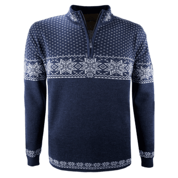 Pulover (3/4 Zapínání) Kama Sweater 4053 108 navy