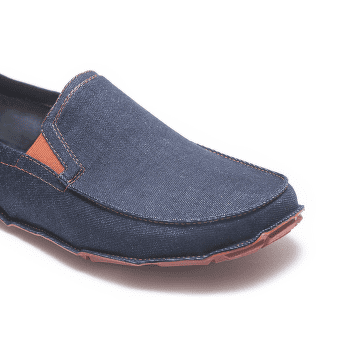 Boty One Quarter MOC JEANS Men Dark Blue/Brick