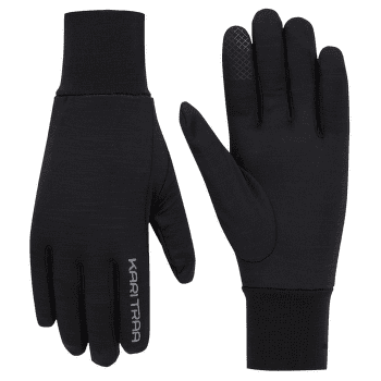 Rukavice Kari Traa NORA GLOVE BLK/BLACK