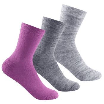 Ponožky Devold Daily Medium Sock 3PK Women 187 ANEMONE