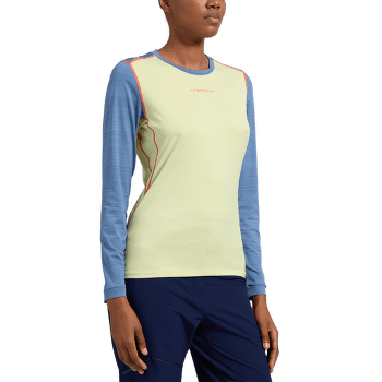Triko dlouhý rukáv La Sportiva TOUR LONG SLEEVE Women Carbon/Cherry Tomato