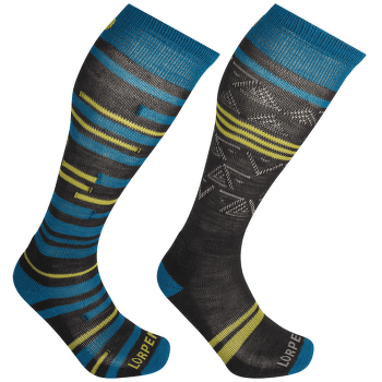 Podkolenky Lorpen T1 SKI MID Men 2PACK BLUE