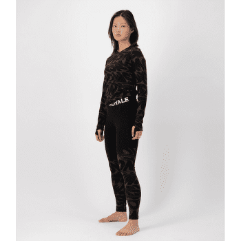 Legíny Mons Royale Cascade Merino Flex Legging Women Aoraki Lily Toffee