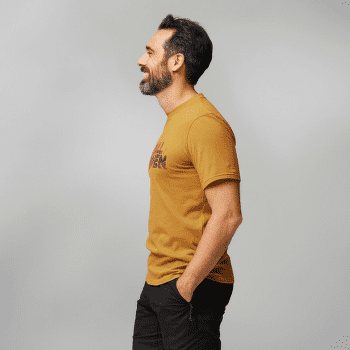 Triko krátký rukáv Fjällräven Lush Logo T-Shirt Men Laurel Green
