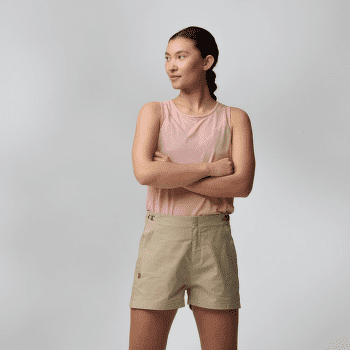 Kraťasy Fjällräven Abisko Hike Shorts Women Fossil