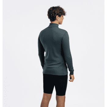 Triko dlouhý rukáv Aclima WarmWool Mock Neck Shirt Men Green Gables