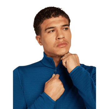 Mikina Icebreaker Merino 400 RealFleece™ Descender LS Zip Men ATLANTIS