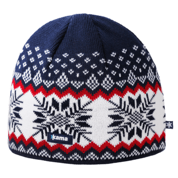 Čepice Kama KNITTED MERINO BEANIE KAMA A137 108 navy