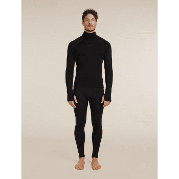 Mikina Icebreaker 300 MerinoFine™ Polar LS Roll Neck Men Black