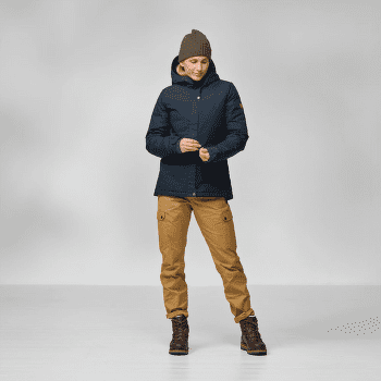 Bunda Fjällräven Stina Padded Jacket Women Black