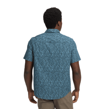 Košile krátký rukáv Black Diamond Wingate SS Shirt Men Charcoal BD Glyphs