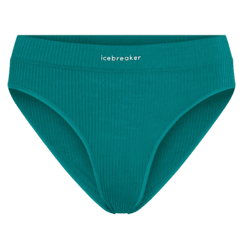 Kalhotky Icebreaker Merino Blend Rib Lotus Hipster Women TIDAL TEAL