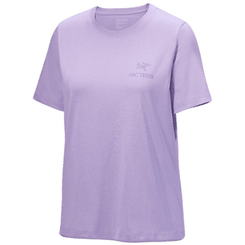 Triko krátký rukáv Arcteryx Kragg SL Cotton Emblem Crew SS Women Mallow