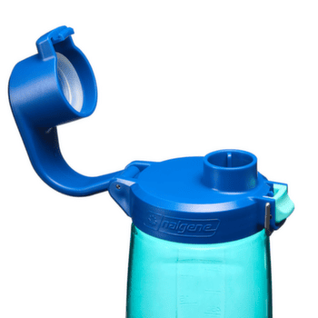 Láhev Nalgene Straw bottle Blue Aqua, w. Dark Blue Cap