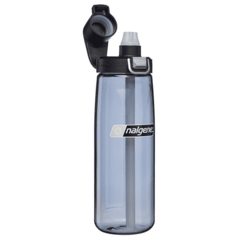 Láhev Nalgene Straw bottle Grey, w. Black Cap
