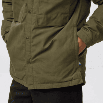 Bunda Fjällräven Övik Down Shirt Jacket Men Wood Brown