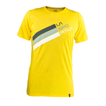 Triko krátký rukáv La Sportiva Stripe Logo T-Shirt Men Yellow