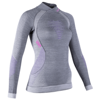 Triko dlouhý rukáv UYN Fusyon UW Shirt LS Turtleneck Women Anthracite/Purple/Pink