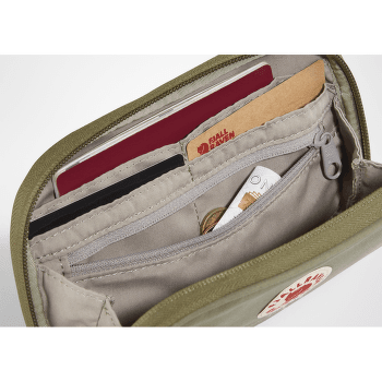 Peněženka Fjällräven Kanken Travel Wallet Black