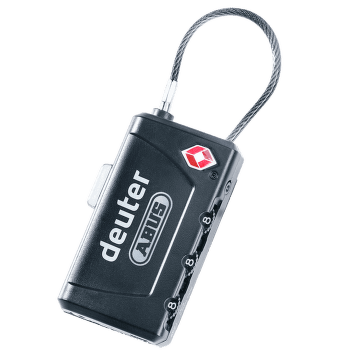 Zámek deuter TSA Cable Lock Black