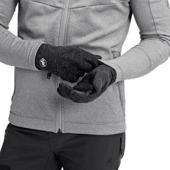 Rukavice Mammut Passion Glove black mélange 0033