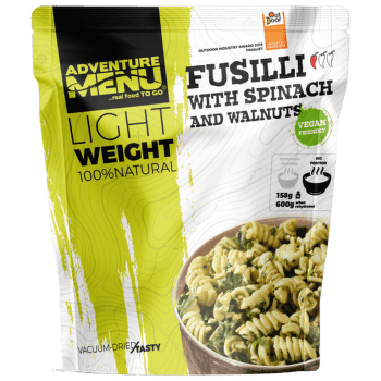 Strava Adventure Menu Lightweight Fusilli se špenátem a vlašskými ořechy - Velká porce