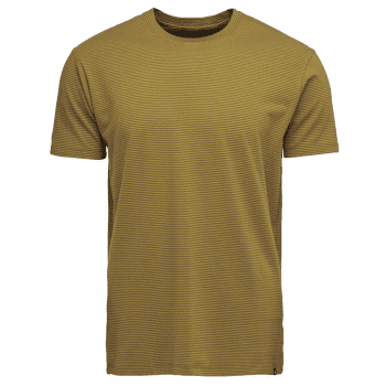 Triko krátký rukáv Black Diamond BD Stripes SS Tee Men Dark Curry-Amber