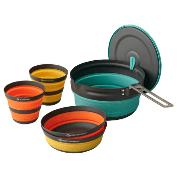 Nádobí Sea to Summit Frontier UL Collapsible Pot Cook Set w/ 2.2L Pot - [2P] 5 Piece