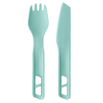 Příbor Sea to Summit Passage Cutlery Set - [2 Piece] Aqua Sea Blue