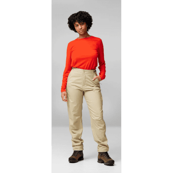 Kalhoty Fjällräven Abisko Hike Trousers Women Fossil