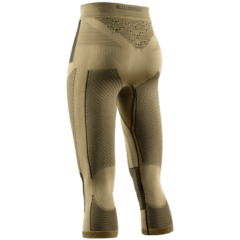 Legíny 3/4 X-Bionic RADIACTOR 4.0 PANTS 3/4 WOMEN GOLD/BLACK