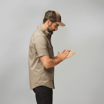 Košile krátký rukáv Fjällräven Övik Air Stretch SS Shirt Men Laurel Green