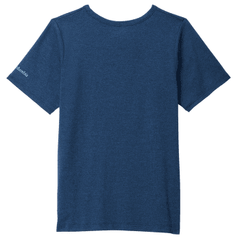 Triko krátký rukáv Columbia Tech Trail™ Short Sleeve Graphic Shirt Collegiate Navy Heather, Ridge Line Life 464